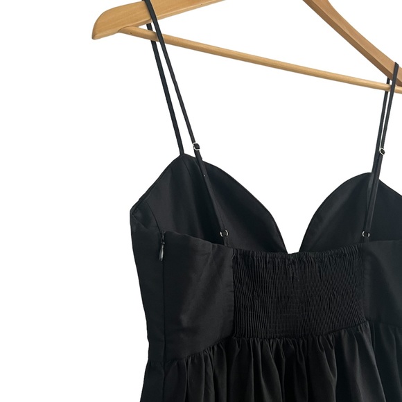 Zara Empire Waist Spaghetti Strap Midi Dress - Picture 5 of 8